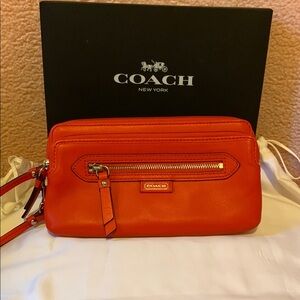 Coach Women's Red Leather Bag